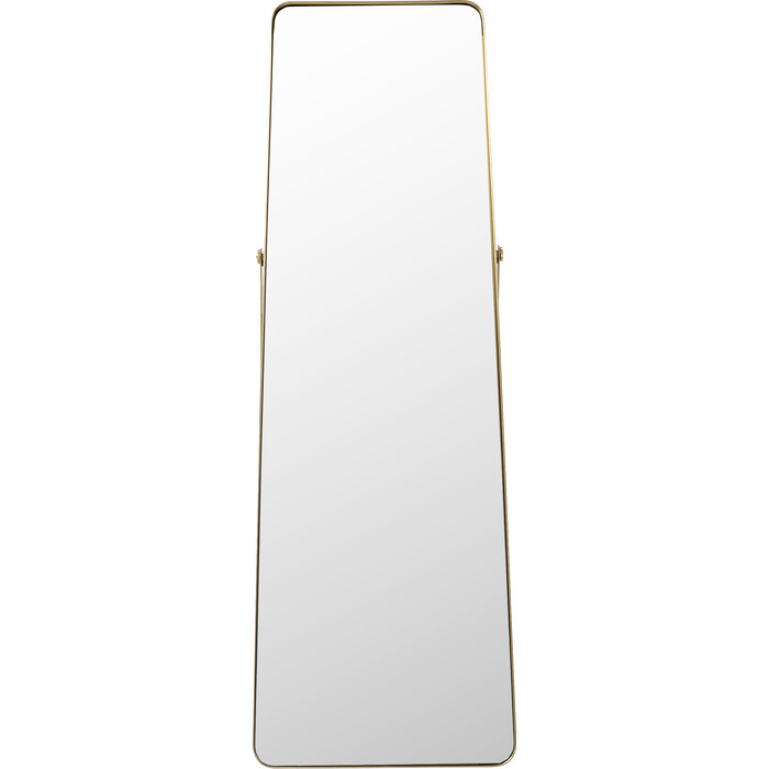 Miroir sur pied Curve Arch doré 55x160cm