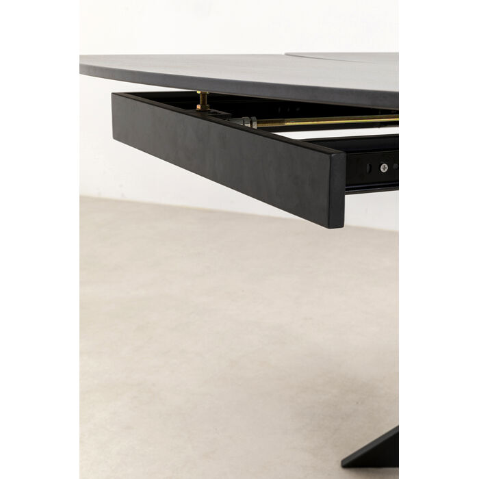 [86736] 延伸桌 Twist Black 120(30+30)x90cm - 4