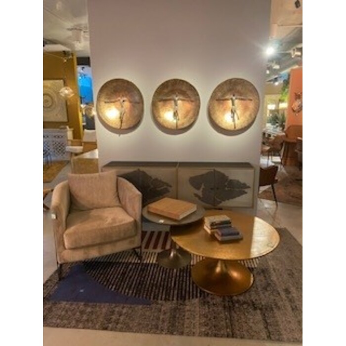Coffee Table Morocco Brass Ø91cm