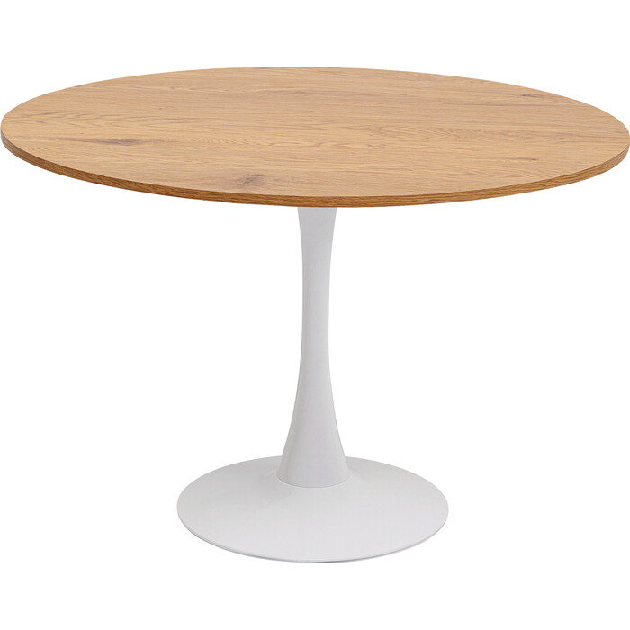 Table Schickeria Oak White Ø110cm