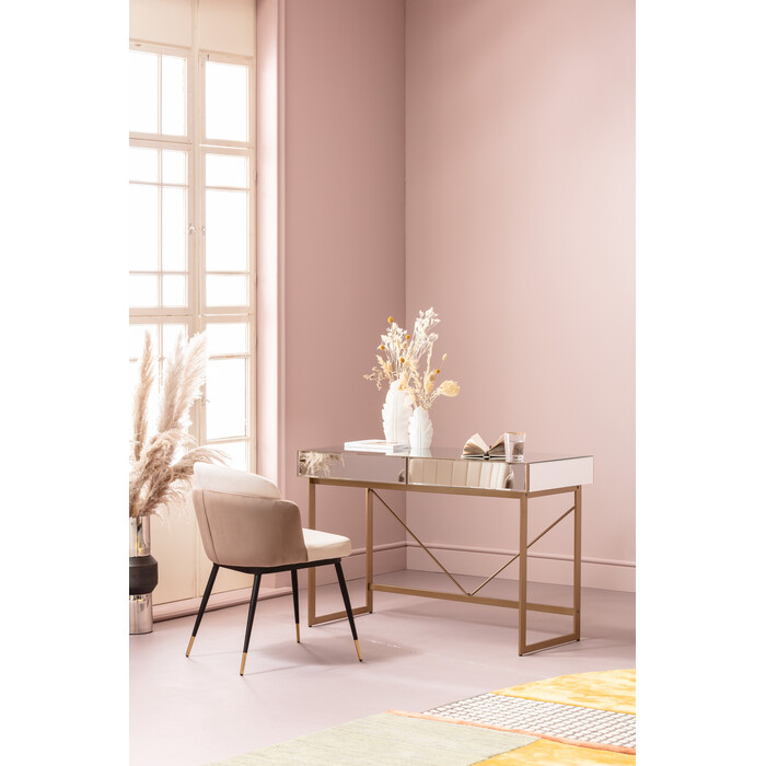Desk Soran Gold 120x50cm