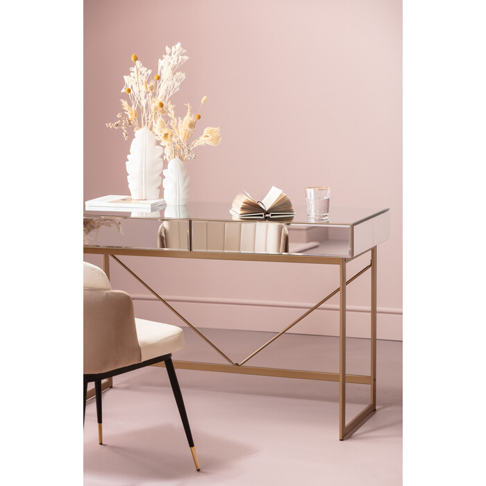 [86841] Bureau Soran doré 120x50cm - 2