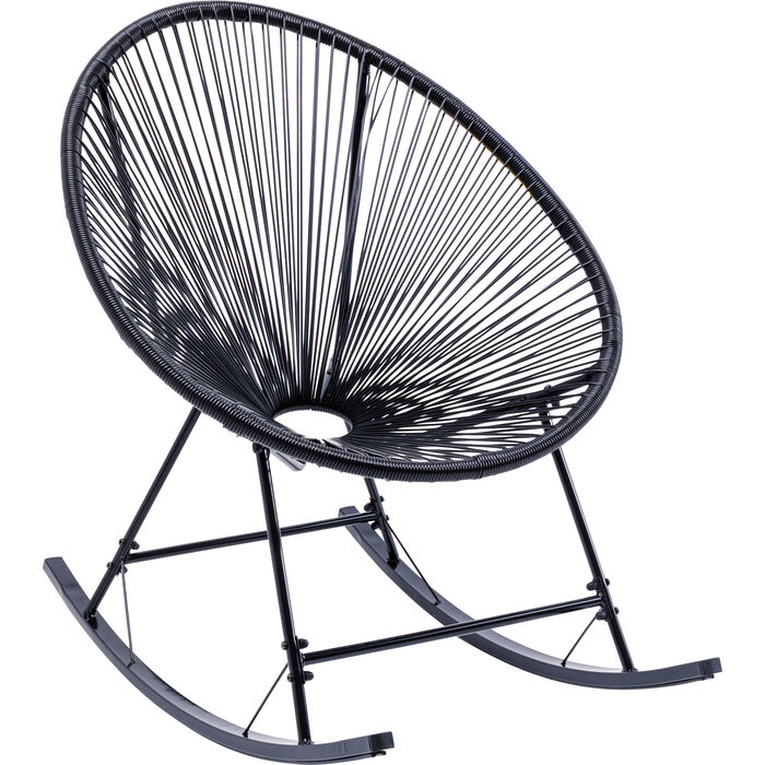 Rocking Chair Acapulco Mono Black