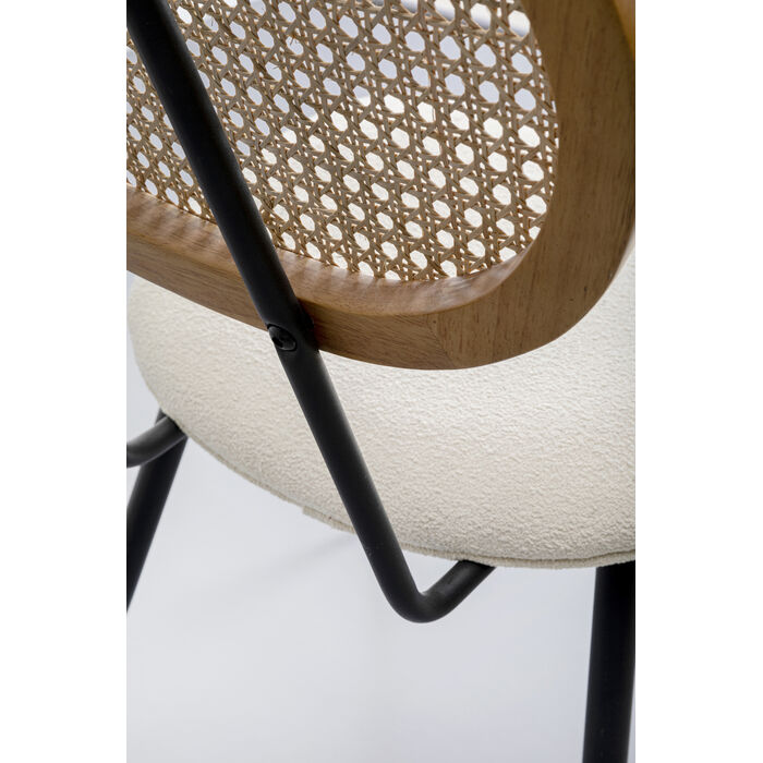 [86993] Chaise Rosali Cream - 4