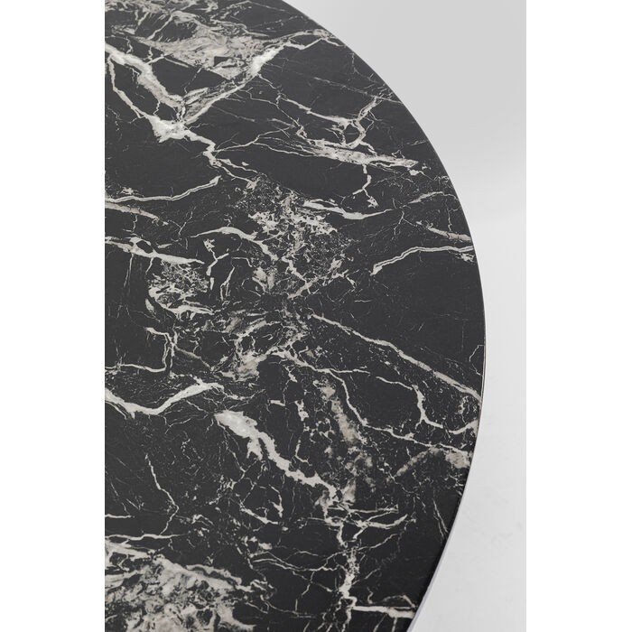[87056] Table Schickeria Marble Black Ø110cm - 3