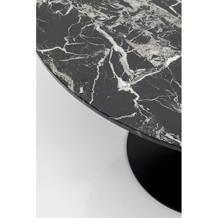 [87056] Table Schickeria Marble Black Ø110cm - 4