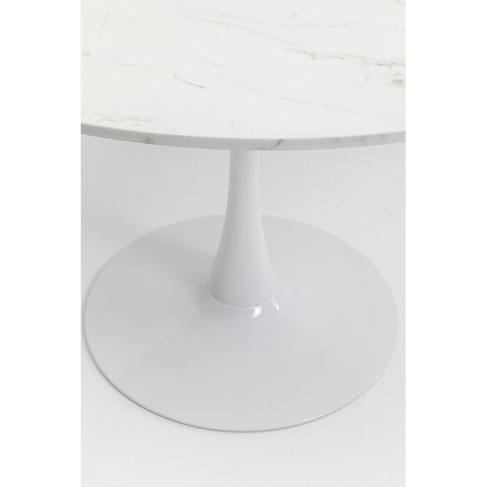 [87057] Table Schickeria marbre blanc Ø110cm - 3