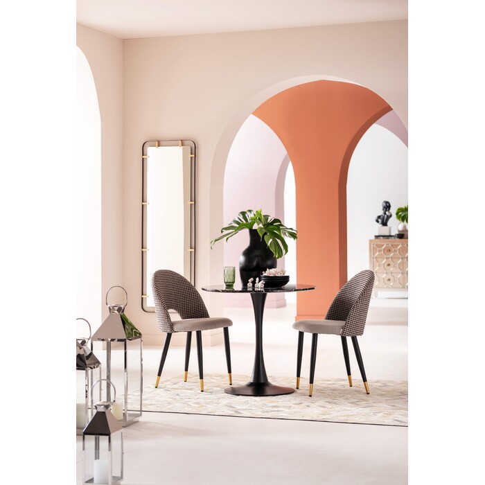Table Schickeria Marble Black Ø80cm