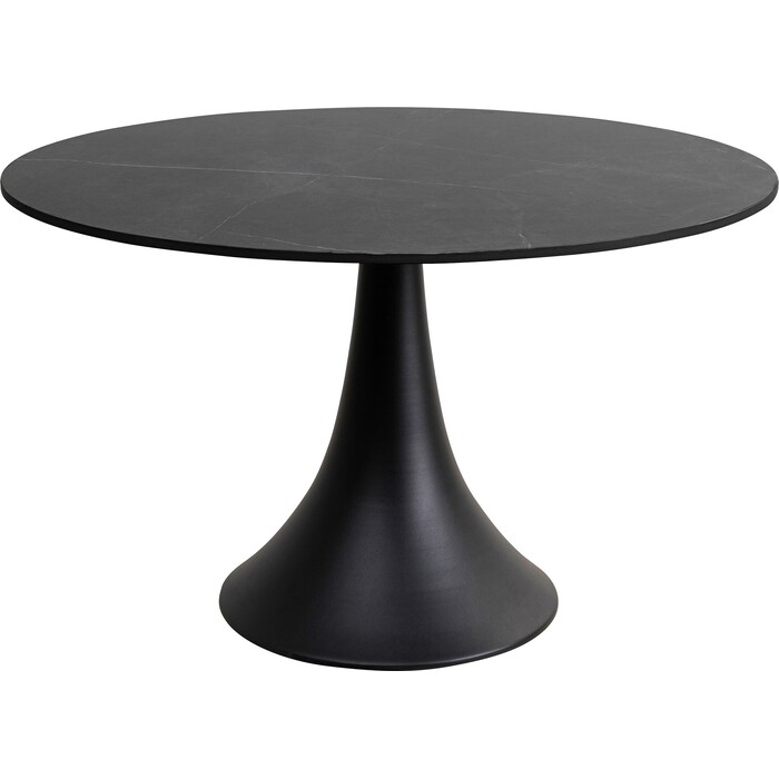 Mesa Grande Possibilita negro Ø110cm