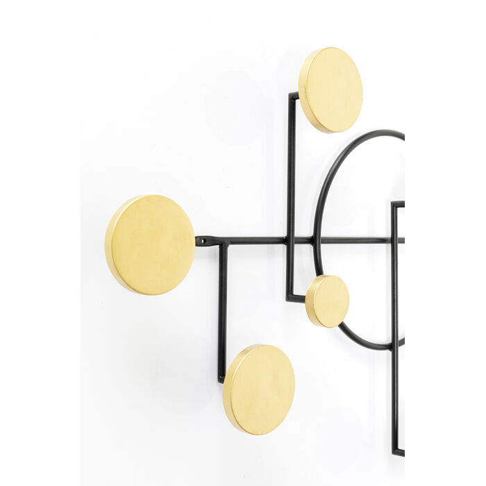[87111] Perchero pared Art Circles 79cm - 3