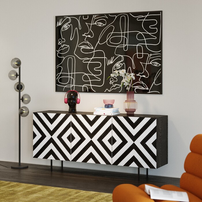 [87181] Buffet Arctic 160x75cm - 1