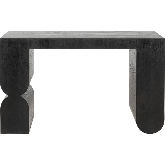 Console Curve noir 120x76cm