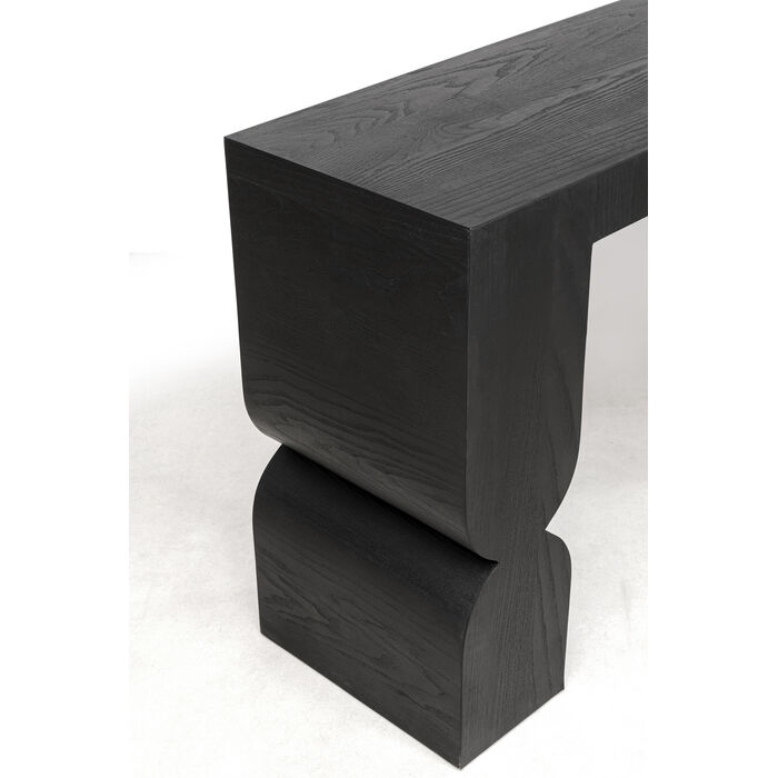 [87185] Console Curve noir 120x76cm - 3