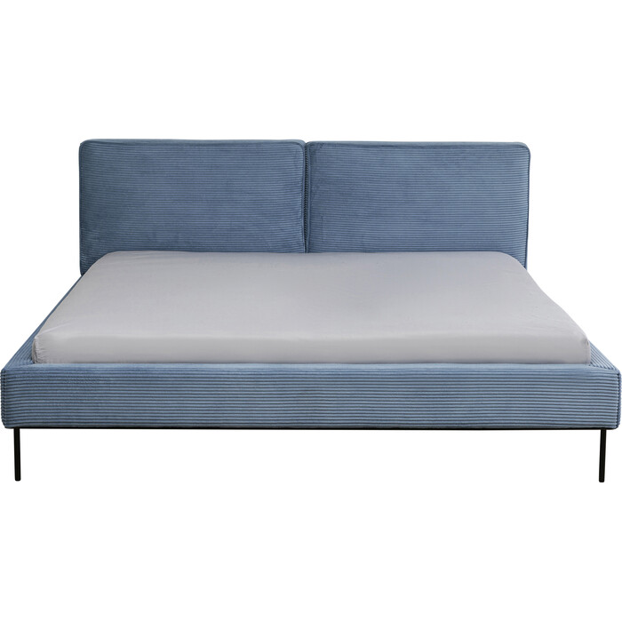 Bed East Side Cord Blue 160x200cm