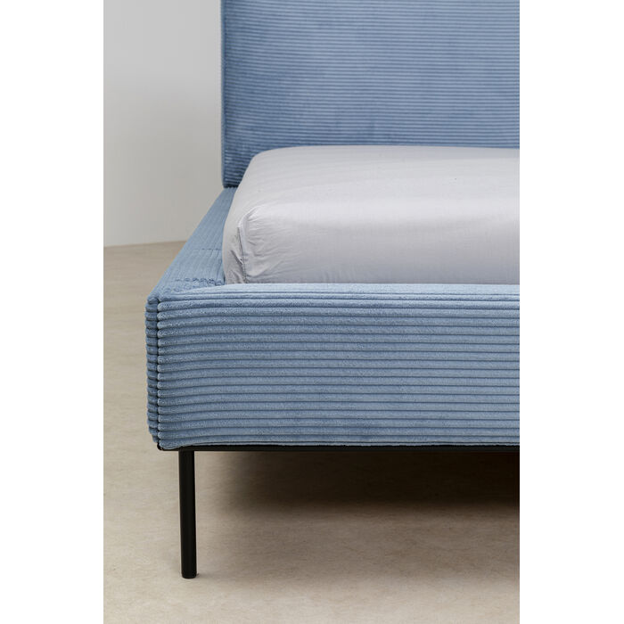 [87345] Krevet East Side Cord Blue 160x200cm - 3