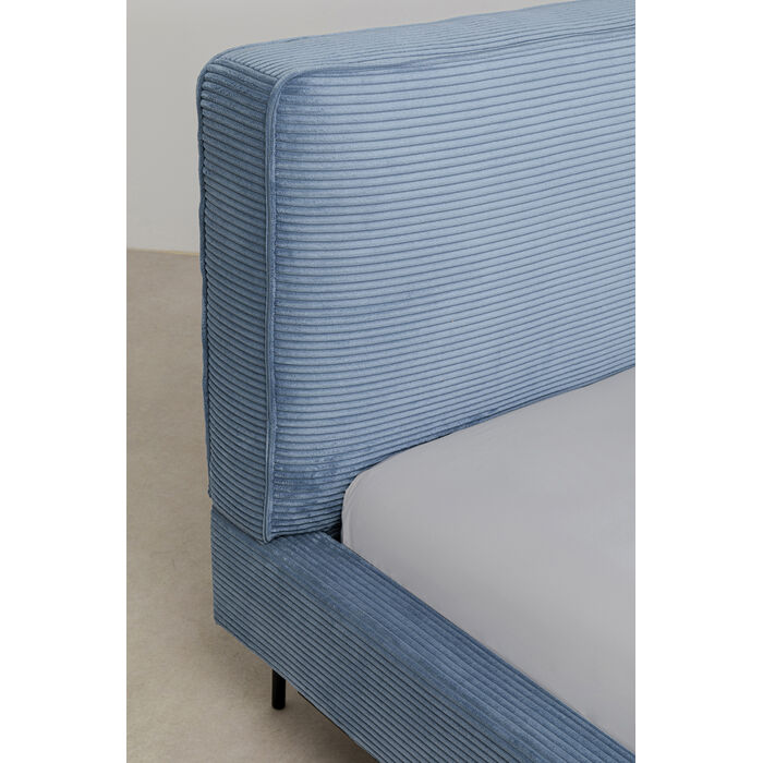 [87345] Krevet East Side Cord Blue 160x200cm - 4