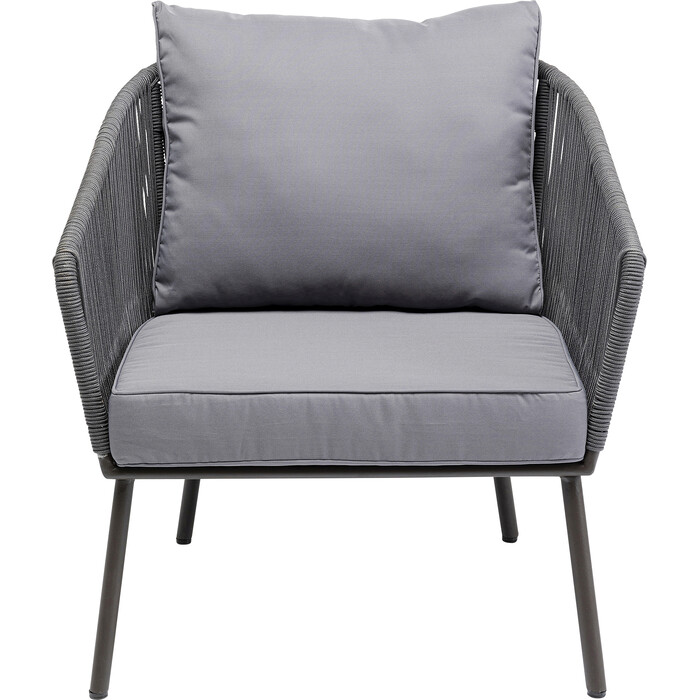 [87391] Sillón Elba Gris Outdoor