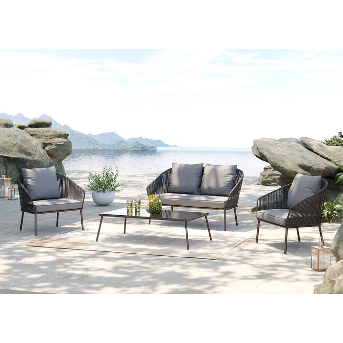 [87391] Sillón Elba Gris Outdoor - 1