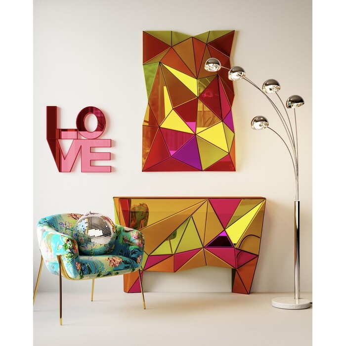 [87436] Consola Prisma Colore 127cm - 1