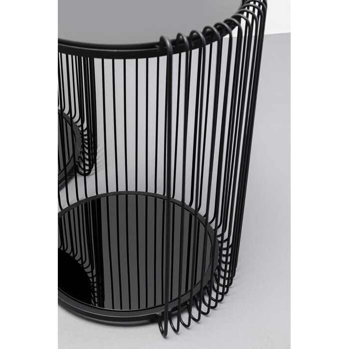 [87441] Side Table Wire Double Black (2/Set) - 4