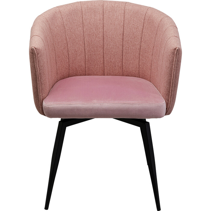 Chaise pivotante Merida rose