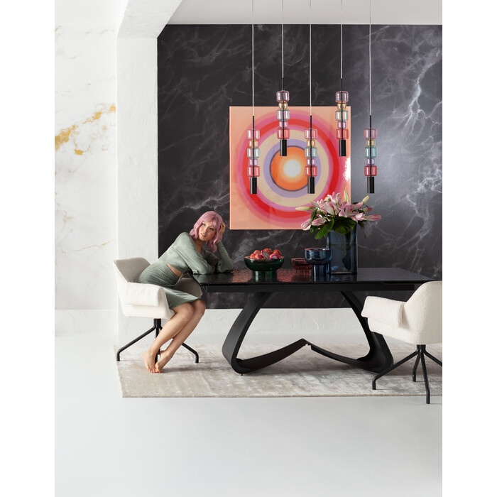 Mesa Ext. Bellagio Bubble 180(40+40)x98cm