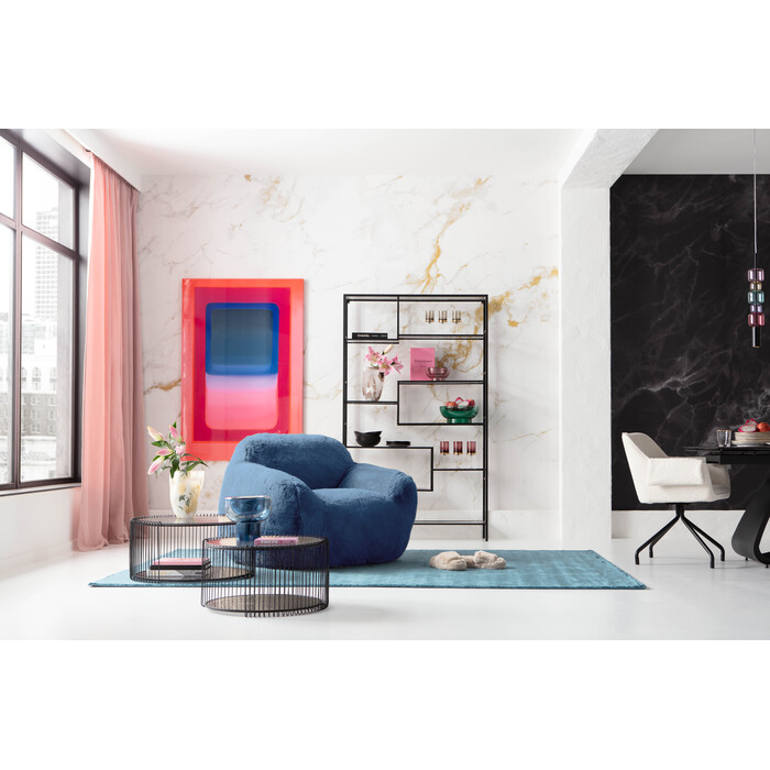 [87527] Fauteuil Mika bleu - 2