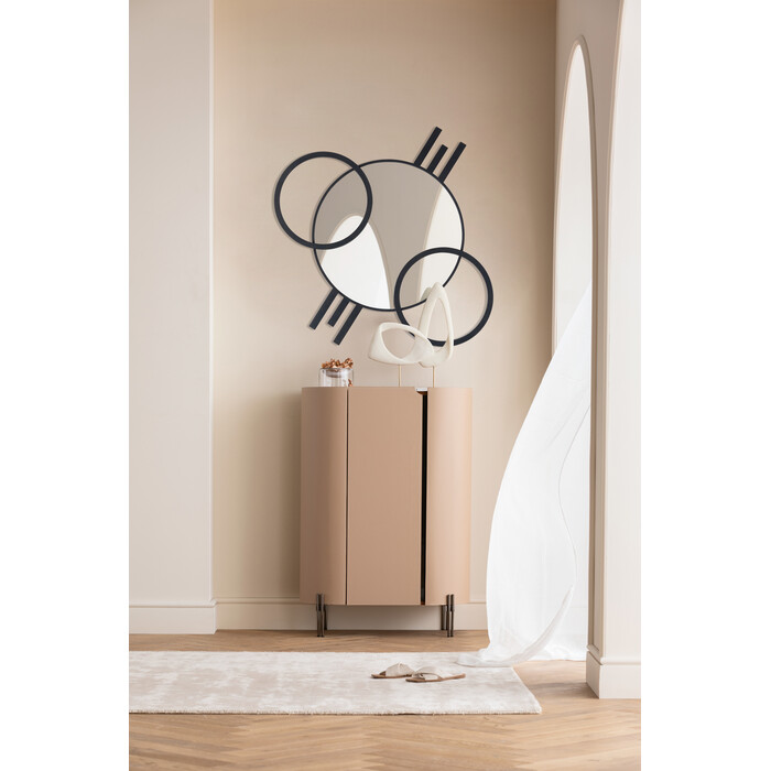 Wall Mirror Triple Circle 124x119cm
