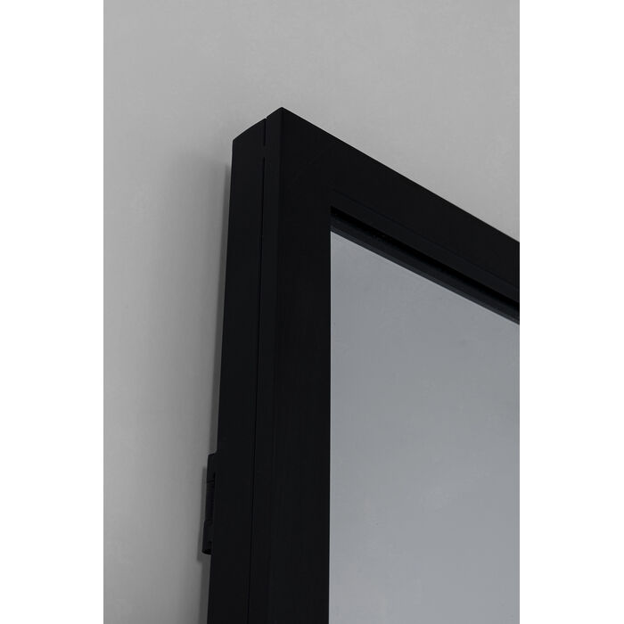 [87608] Wall Mirror Brick Black 71x182cm - 3