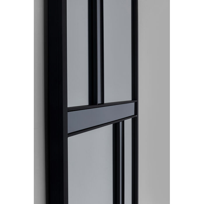 [87608] Wall Mirror Brick Black 71x182cm - 4