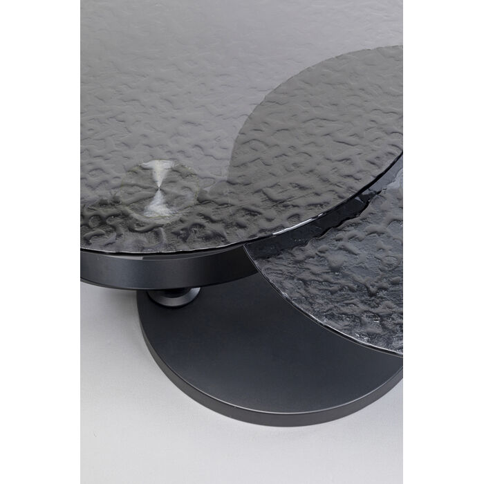 [87650] Coffee Table Beverly Bubble Black 133x80cm - 3