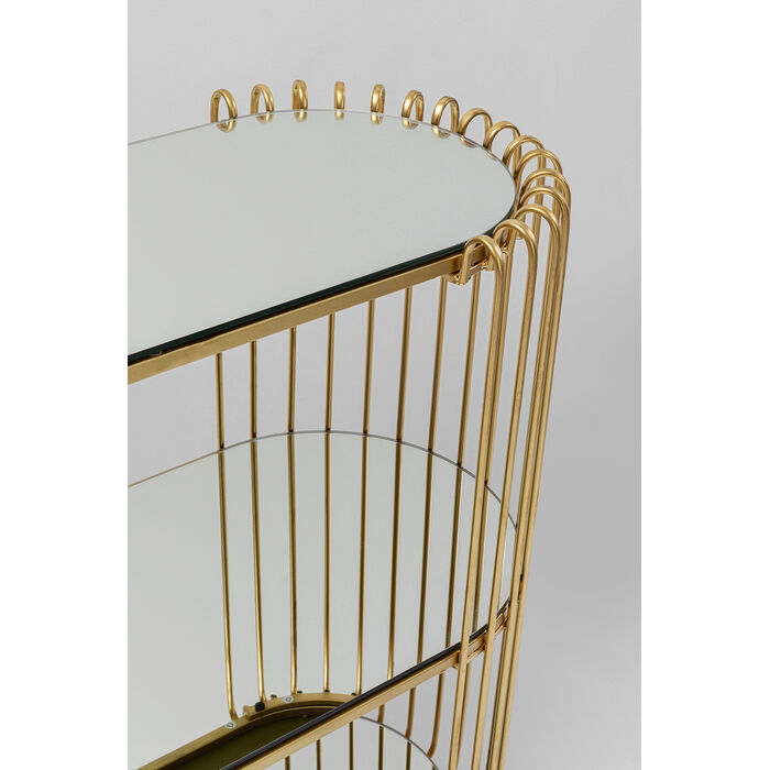 [87707] Console Wire Brass 81x78cm - 3