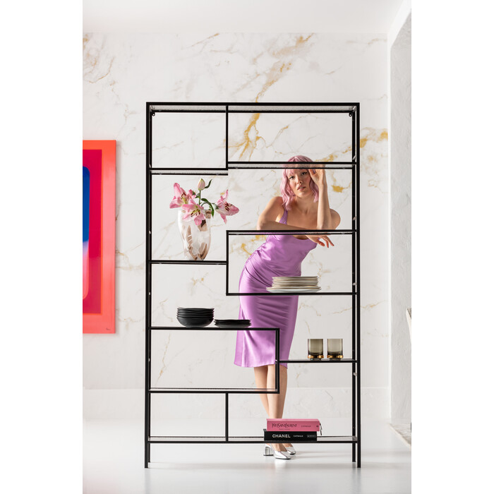 Shelf Loft Black Bubble 115x195cm