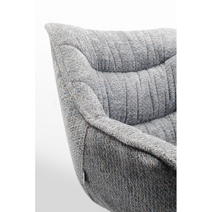 [87725] Chaise a. acc. Thelma mélange gris - 3