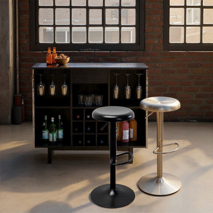 [87739] Bar Stool Kalea Black - 1
