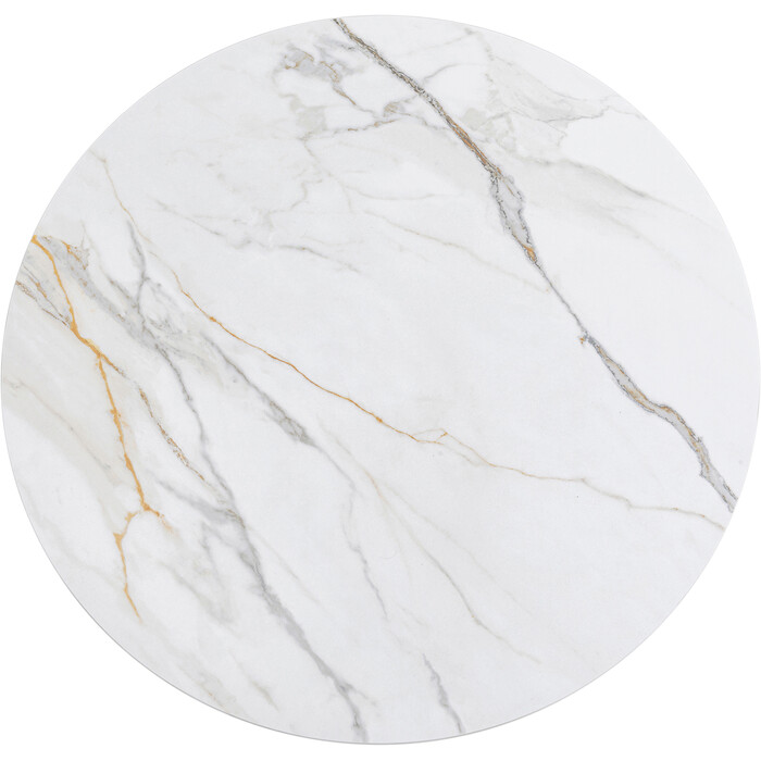 [87754] Table Top Invitation Round Ceramic White Ø120cm