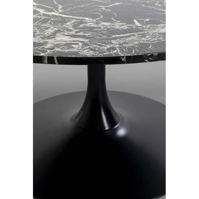 [87766] Table basse Schickeria Marbre noir Ø80cm - 4