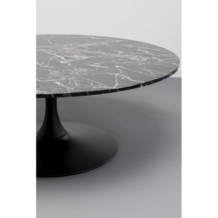 [87767] Couchtisch Schickeria Marble Black Ø110cm - 3