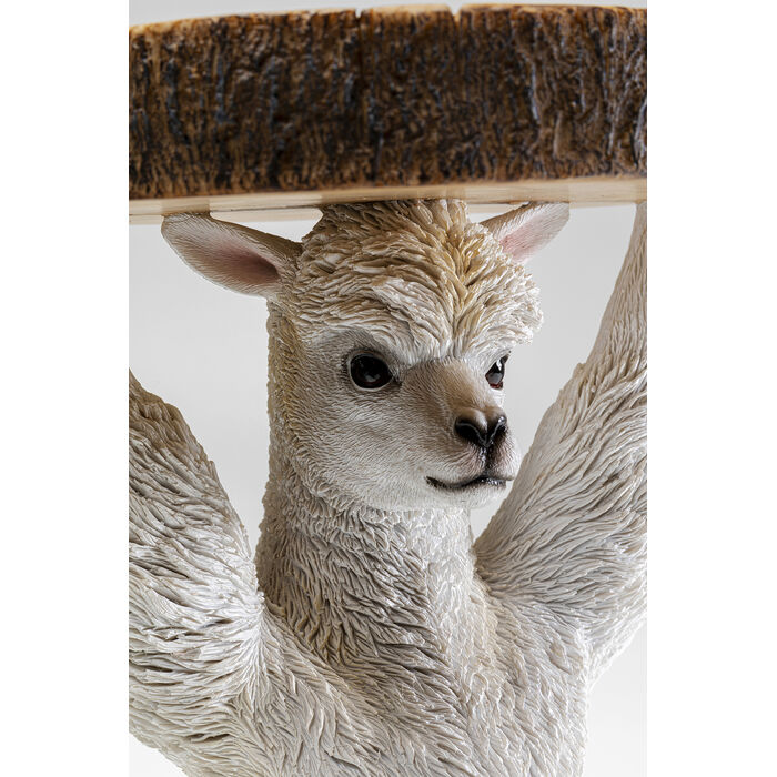 [87770] Table d'appoint Animal Lama Ø32cm - 4
