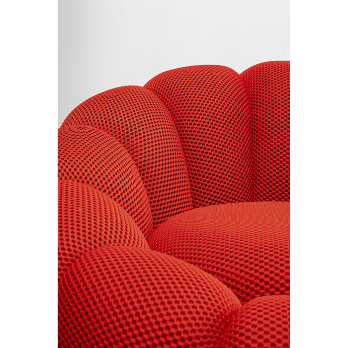 [87773] Fauteuil pivotant Peppo Bloom rouge - 3