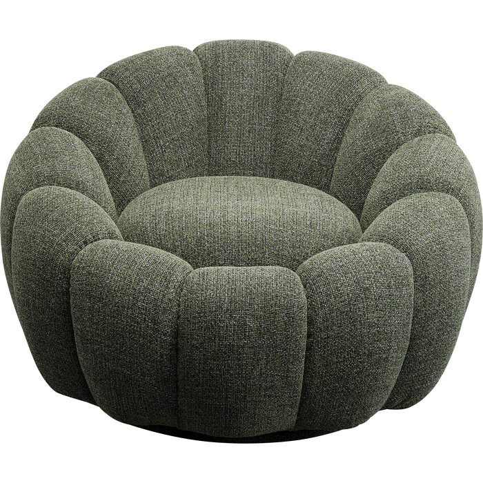 [87778] Fauteuil pivotant Peppo Bloom Melange vert