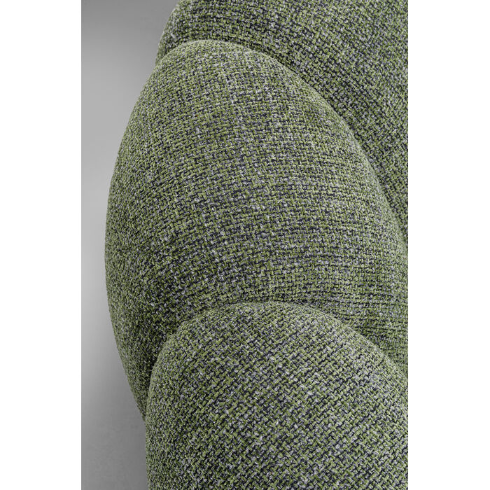 [87778] Fauteuil pivotant Peppo Bloom Melange vert - 4