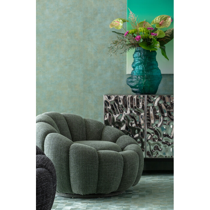 [87778] Fauteuil pivotant Peppo Bloom Melange vert - 1