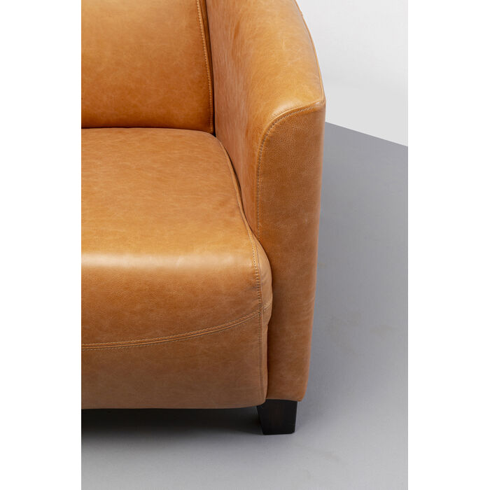[87790] Fauteuil Cigar Lounge cuir  marron clair - 4