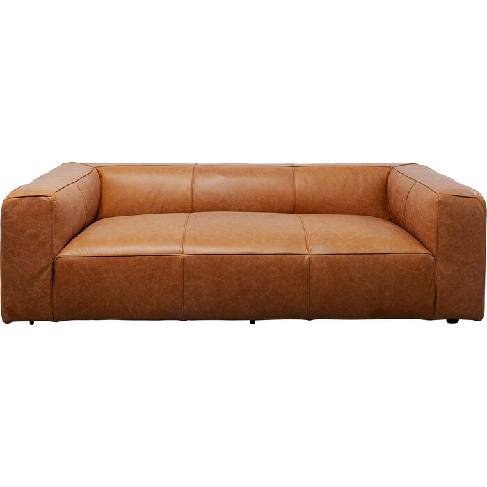 Canapea Cubetto Smart piele maro deschis 220cm