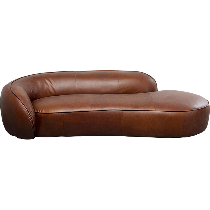 [87793] Chaise Longue Wonder Piel Marrón 250cm