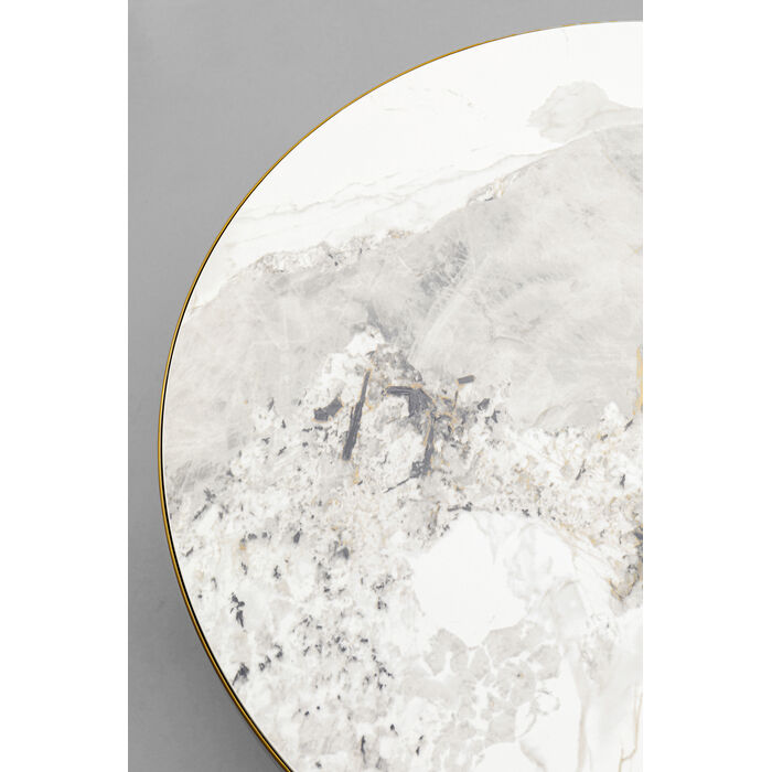 [87807] Coffee Table Cono Walnut Ceramic Ø70cm - 3