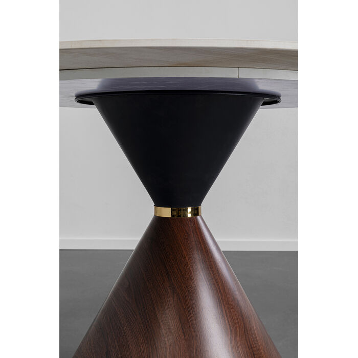 [87809] Table Cono Walnut Ceramic Ø120cm - 4