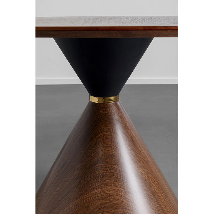 [87812] Table Cono Walnut Ø120cm - 4