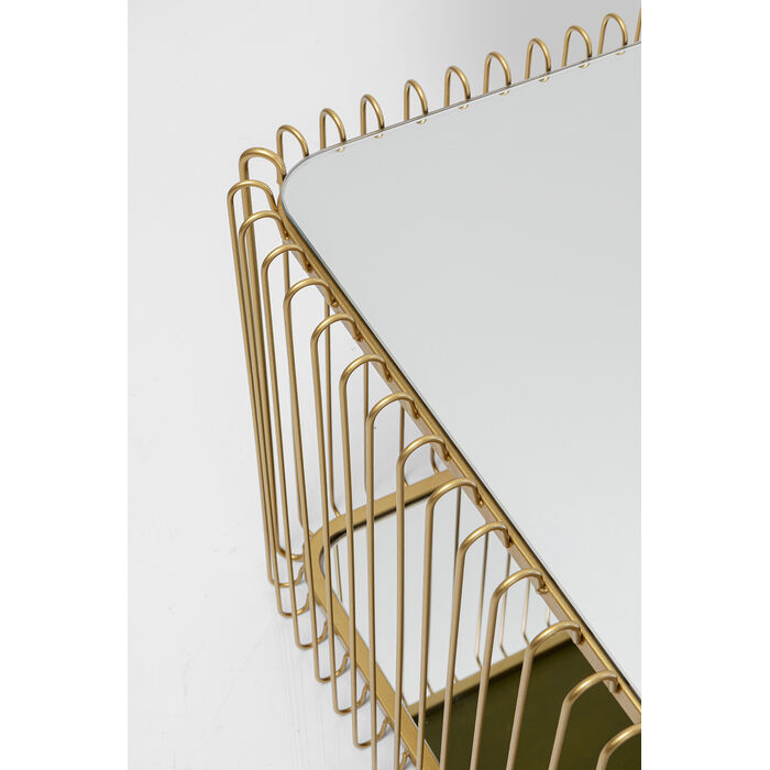 [87817] Table basse Wire Double laiton 120x60cm - 3